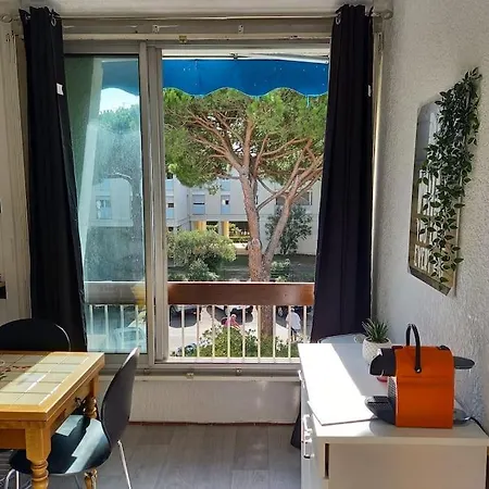Studio Parking Prive Climatisation Plage Proche La Grande-Motte Exterior foto