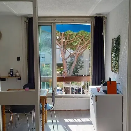 Studio Parking Prive Climatisation Plage Proche La Grande-Motte Exterior foto